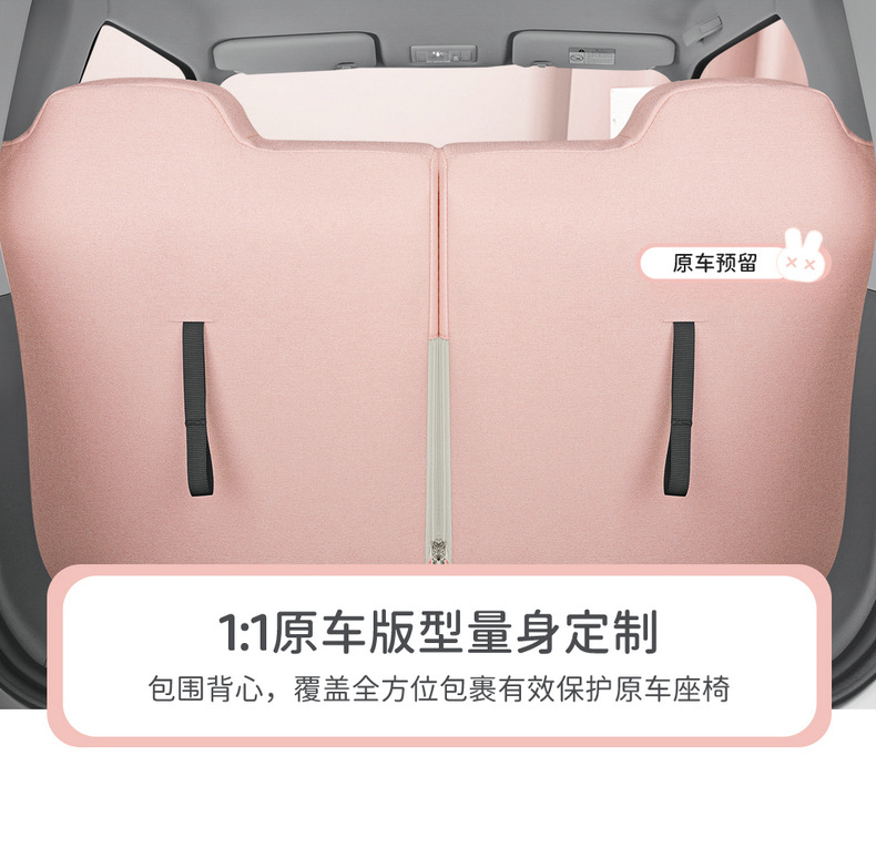 Chang'an glutinous corn Lumin linen car seat cushion all-inclusive cotton and linen cartoon cute goddess Four Seasons seat cover wholesale