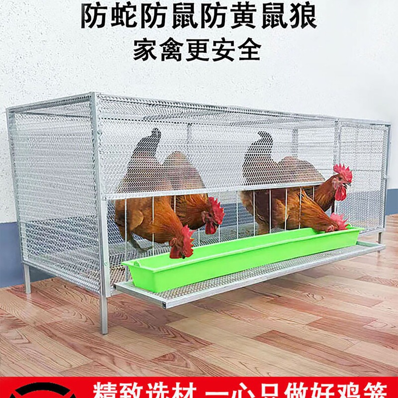 鸡笼家用室内外大号加厚方管农村户外防鼠鸡鸭鹅兔养殖家禽笼|undefined