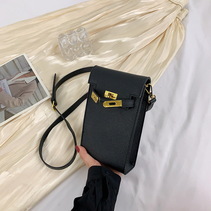 Bolso de teléfono móvil transfronterizo bolso de mujer bolso de platino bolso de litchi nuevo bolso mini bolso de teléfono móvil 100 billeteras cero