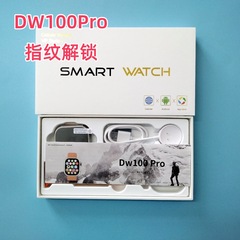 新型DW100proカード付きスマート腕時計指紋ロック解除ハニカム版androidシステムアモレッドスクリーンと順成