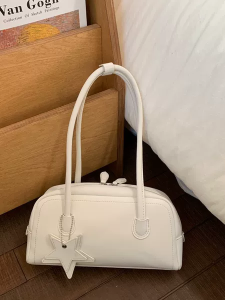 Spring Fashion Women's Handbag Commuter Bag 2026 New Bowling Bag Simple Versatile Shoulder Underarm Bag