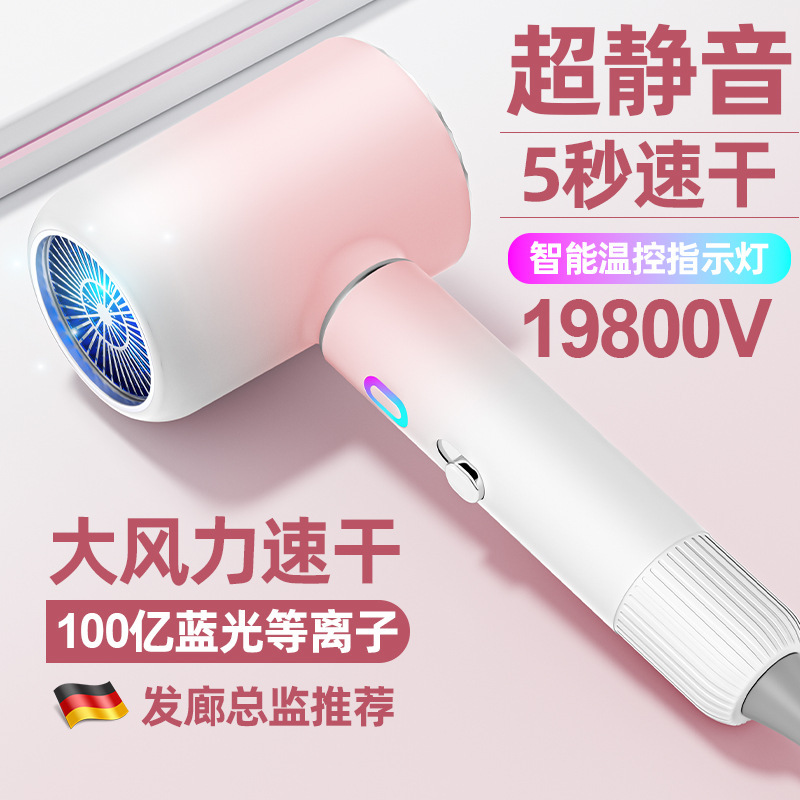 新款吹风机家用大风力恒温速干吹风筒家用学生宿舍大功率便携式|undefined