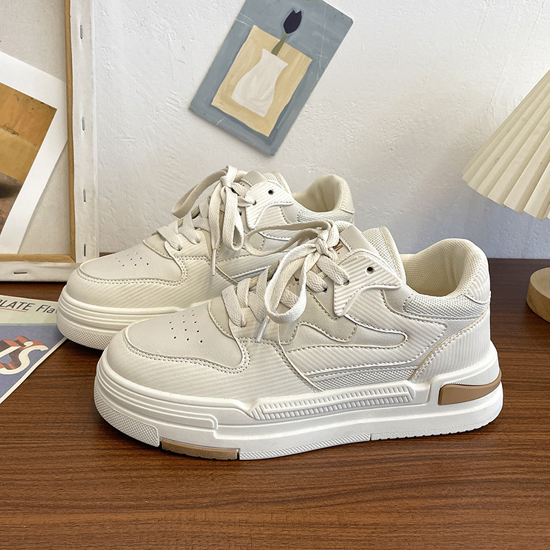 Zapatos de mujer de plataforma baja Otoño e Invierno Zapatos de moda nacionales para mujer 2022 nuevo nicho ins moda deportes casuales Zapatos de mesa