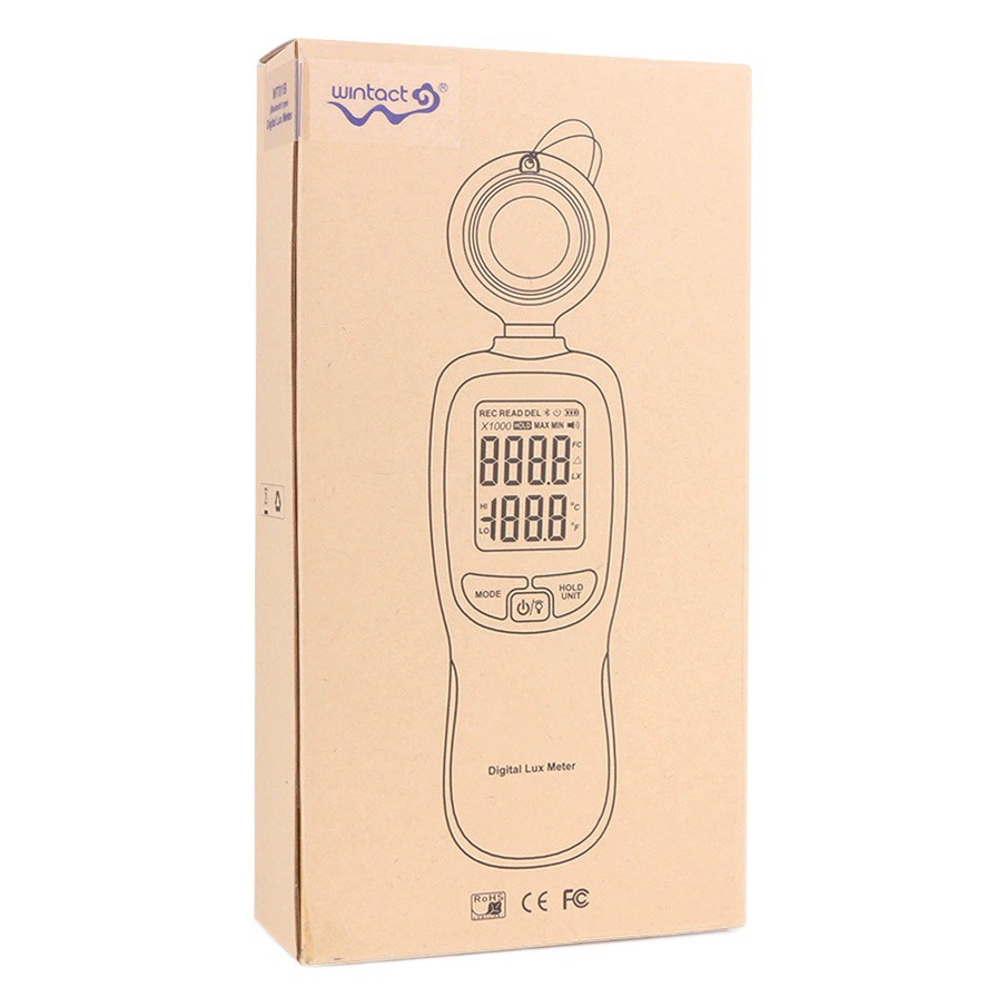 WT81(B) Цифровой Измеритель света Цифровой дисплей Световой метр Ручной Высокоточный Измеритель света Lux Meter Hui Tianyi