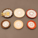Miniature Food Play Mini Baby House Western Food Cake Dessert Cake Lace Hollow Lace Pad Paper Tray Decorative Props