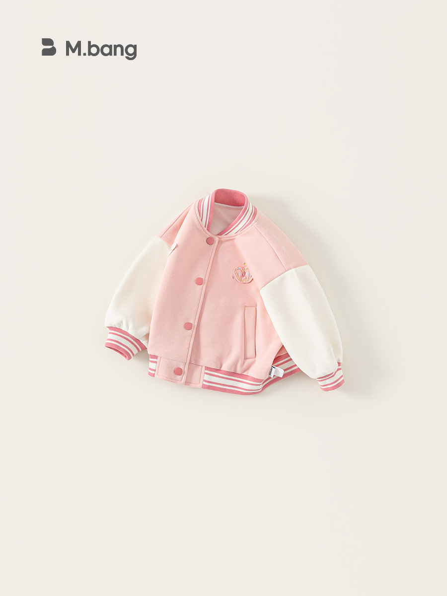 Youbao ropa para niños nuevos productos ropa para niños de otoño chaquetas a juego para niños tops de todo fósforo ropa de béisbol para niñas de manga larga para niñas