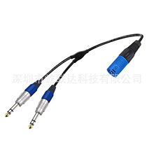 Mic Cord Jack 6.35mm 6.5mm Male to XLR Male 6.3mm 1/4''