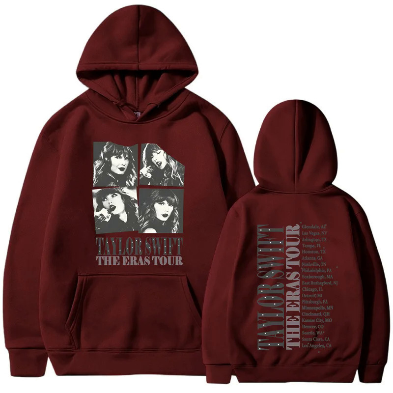 Hoodie Men's Women The Eras Tour Hoodies Midnight Album Prin