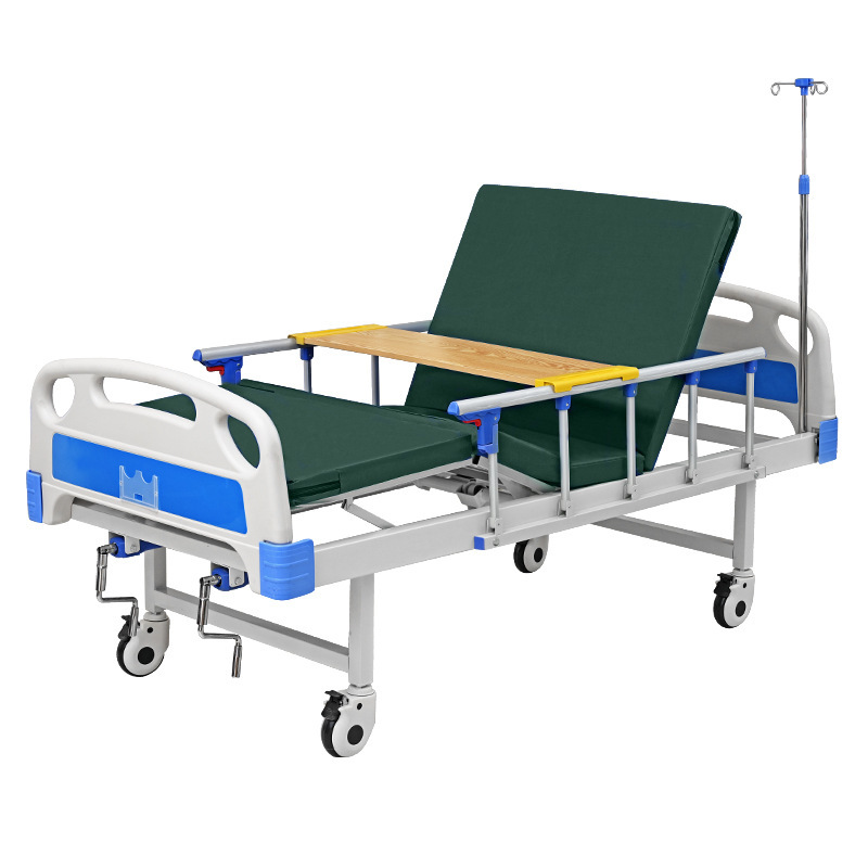 医用护理床病床医疗床医院养老院病人可大小便医用多功能单双摇床|undefined