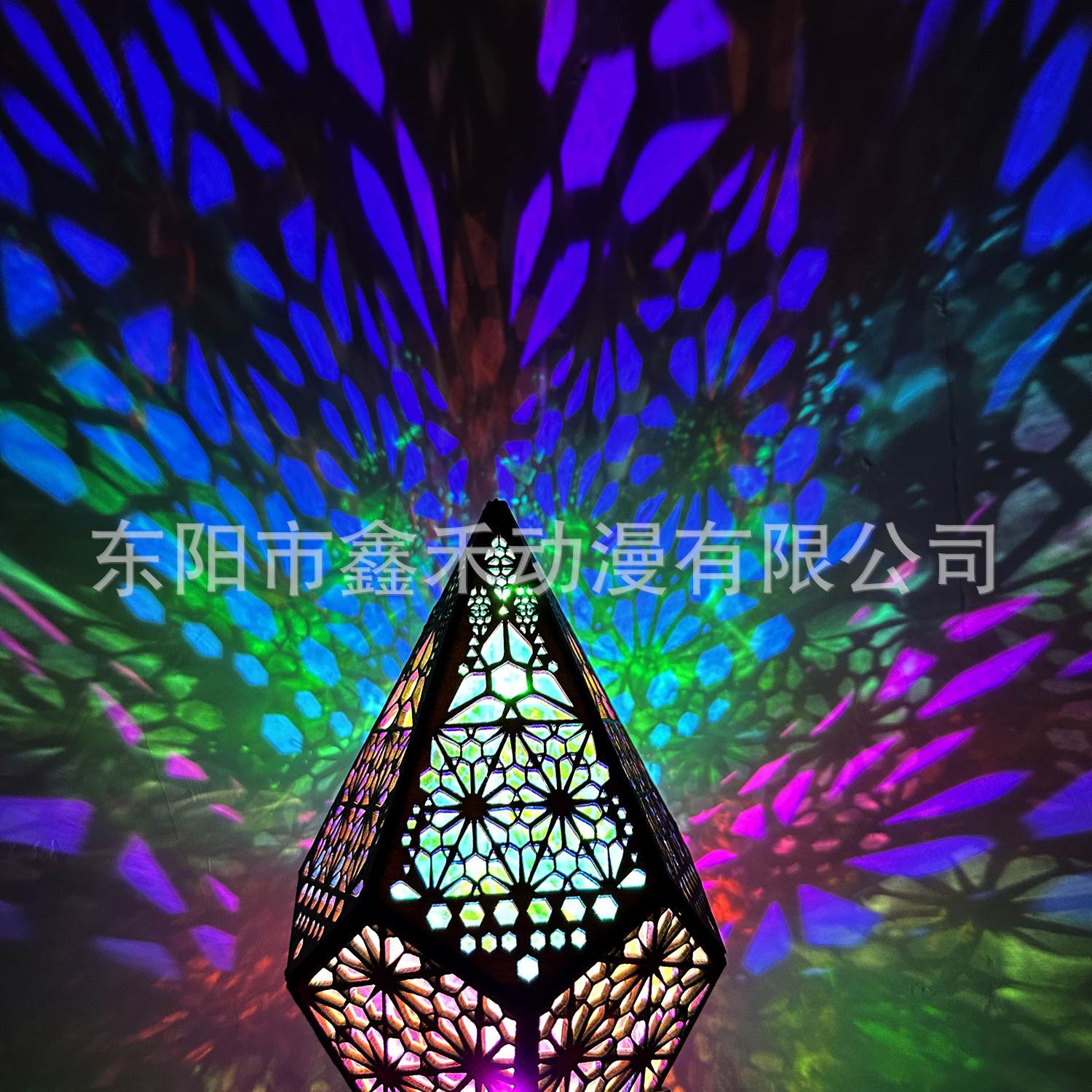 Transfronterizo PolarStar estrellado Luz de madera diamante LED cielo estrellado lámpara de proyección lámpara de pie bohemio