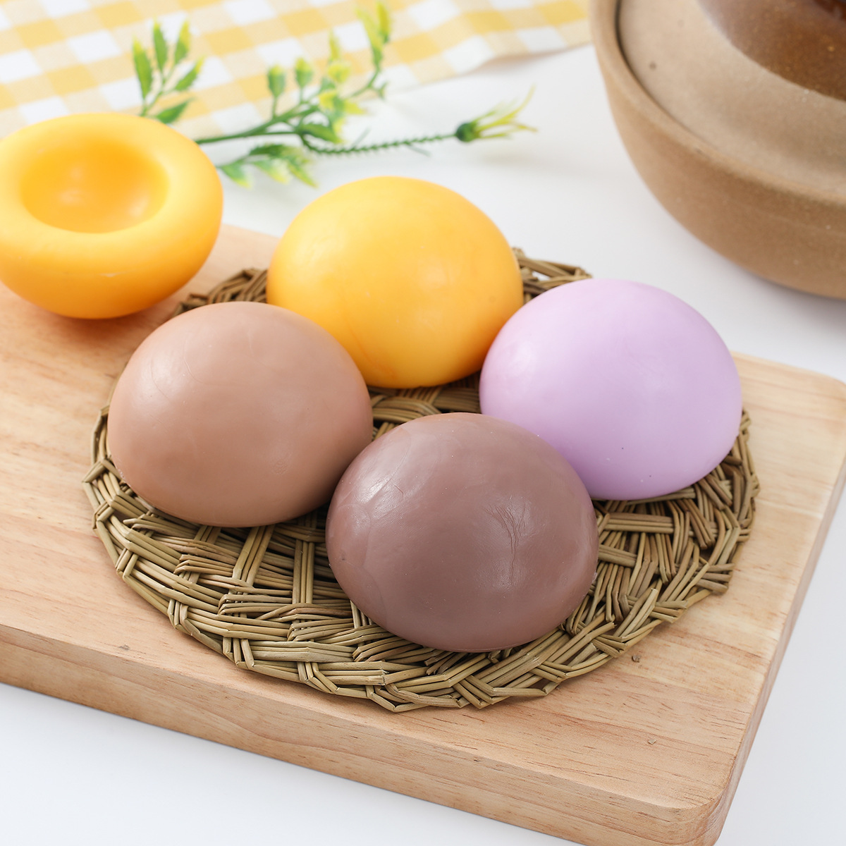 仿真窝窝头模型杂粮馒头道具创意中式早餐店菜品道具整蛊娱乐玩具