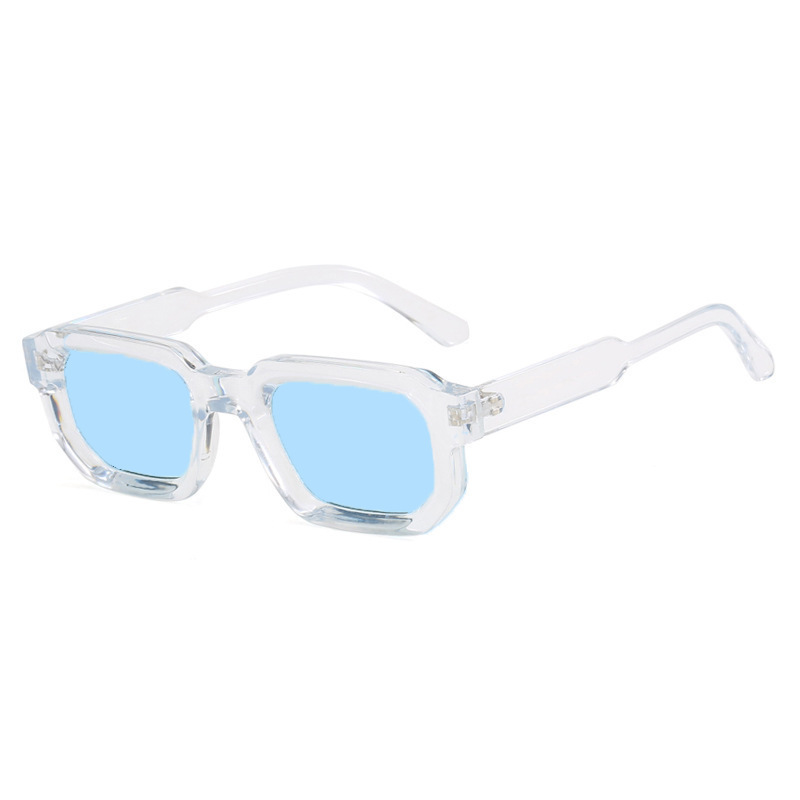 2025 欧美复古方形加厚小框时尚墨镜女Sunglasses跨境方框太阳镜|undefined