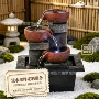 加湿客厅桌面欧式喷泉