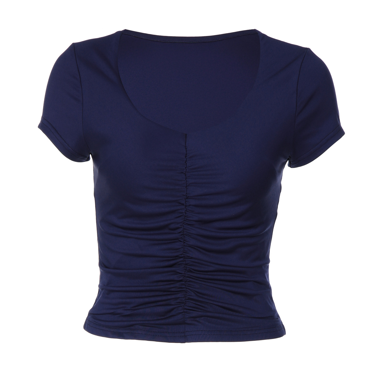 Summer T-shirt Women's Top 2026 Summer Fashion Slim-fit Spice Girls Skinny Sexy T-Shirt_ecoleips.com