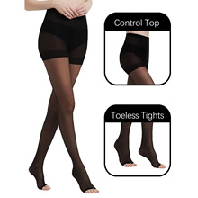 跨境大码鱼嘴连裤袜女耐穿夏季不掉档露趾丝袜女鱼嘴凉鞋丝袜批发