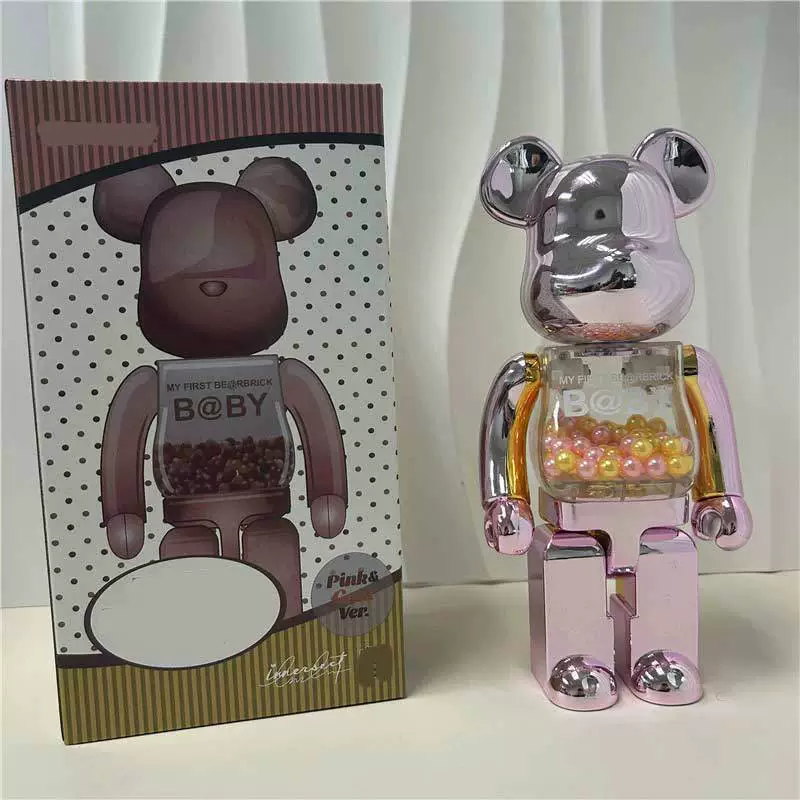 Bearbrick 400% Violent Xiong Fan Gogh — фигура «Подсолнух», кролик, звезда, луна, поверхностный трендовый дизайн