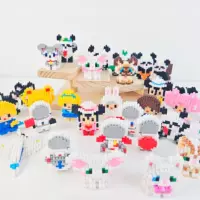 Строительная игрушка Лего головоломка конструктор набор, астронавт и минифигуры персонажей, 6–12 лет