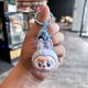 Creative cartoon cloth cloth key chain cute three-dimensional rabbit doll student schoolbag pendant small gift wholesale