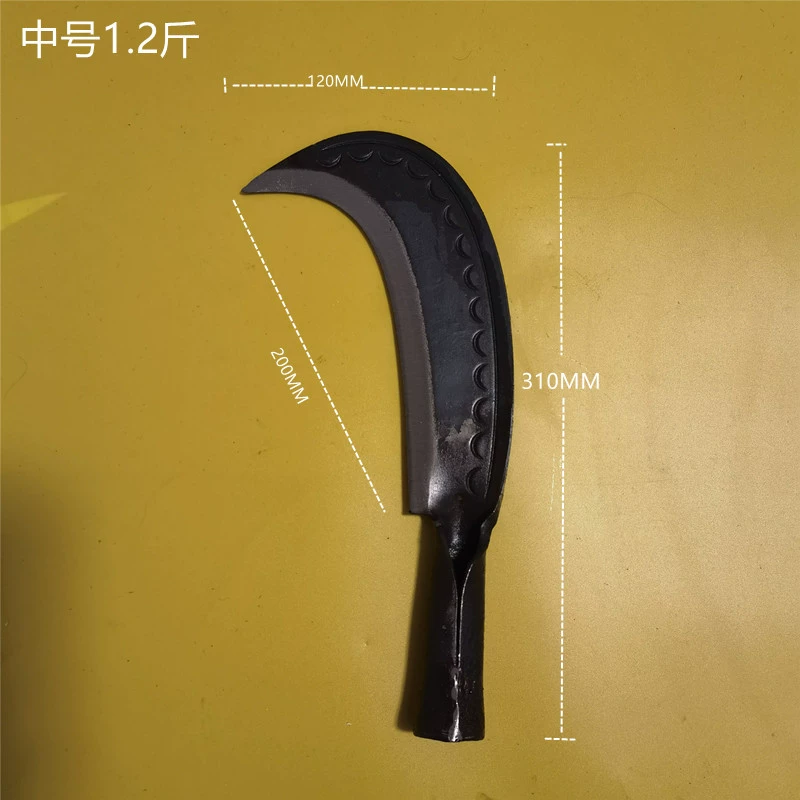 Yingdeli forging Miao Chai cutting firewood and cutting bamboo knife Agricultural cutting tools outdoor firewood knife open mountain sickle sickle