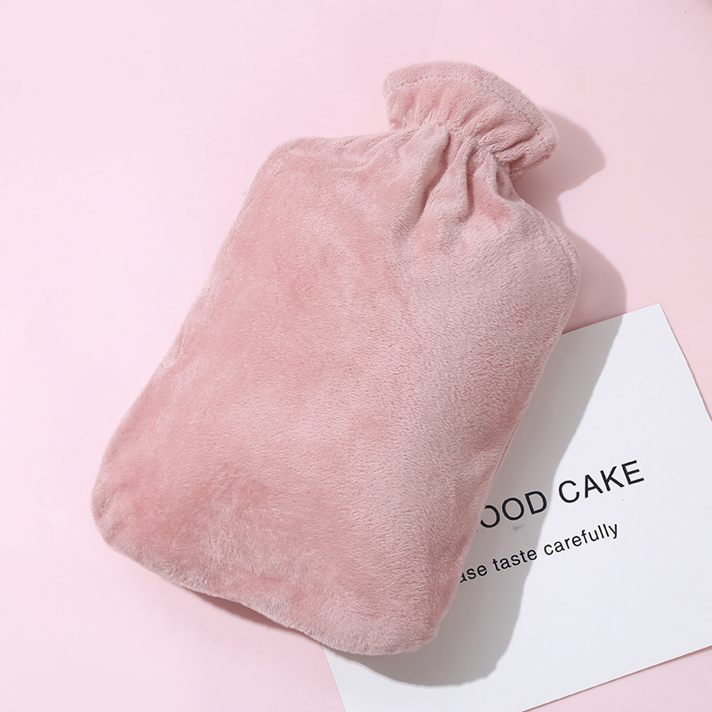 Hot water bag water filling plush water filling large size girl quilt warm water bag belly warm handbag safe explosion-proof wholesale