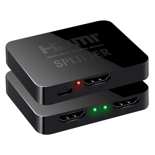 HDMI Splitter One-To-Two 4K One-In-Two-Out Display Dual-Screen with the Same Display HDMI High-Definition Video Splitter