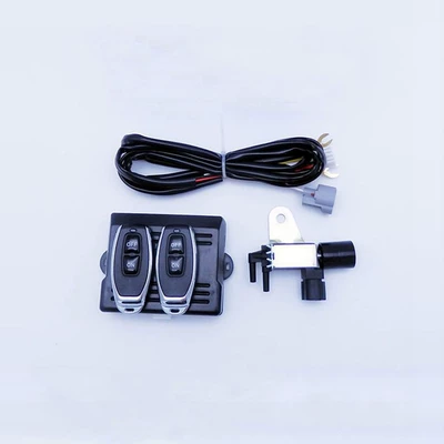 Valve Exhaust Modified Sports Car Sound Car Vacuum Solenoid Valve Pneumatic Remote Control First Generation Controller Switch Valve