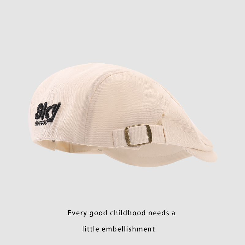 Sombreros para bebés primavera y otoño boina para bebés niñas y niños guapo sombrero de sombrero de sol para niños de verano