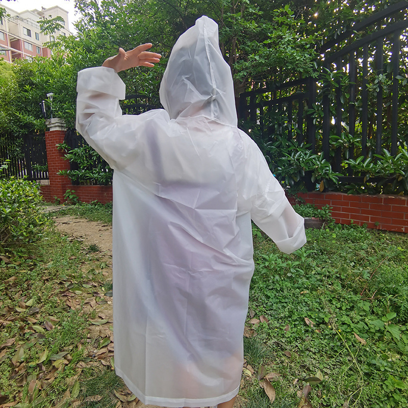 子供用レインコート非使い捨てEVA防豪雨増厚延長アウトドア旅行ポータブルレインコート|undefined