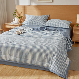 Xinjiang Cotton Summer Cool Quilt Washed Cotton Air-Conditioned Quilt Summer Thin Quilt Quilt Core Pure Cotton Quilt Wholesale