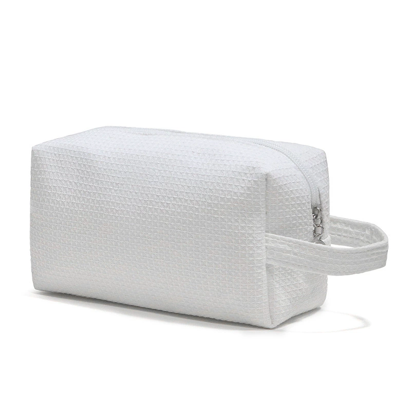 Cotton cosmetic bag, handheld travel bag, high quality capacious organizer bag, for import, wholesale