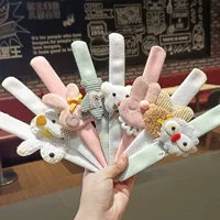 Детский хлопающий мультфильм плюшевая кукла пара браслет креативные украшения Праздничные аксессуары для волос Свадебные подарки