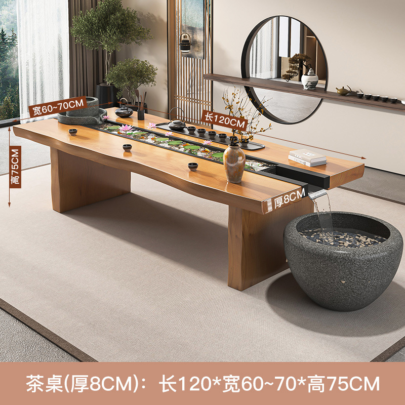 단일 테이블 120 *(60-70)* 75 (두께 8cm) 돌 공장/물 탱크 없음