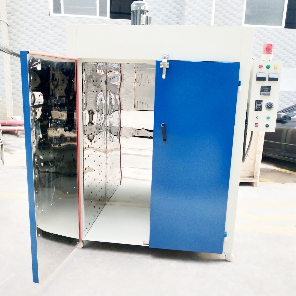 省电推车千层架烤箱模具瓷砖大理石板专用大型烘干箱烤炉