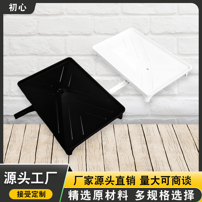 Kitchen Plastic Water Tray with Sink, Black Draining Tray, Wholesale Dish Rack Tray, Breathable Base with Drainage Pipe Kitchen Plastic Water Tray with Sink, Black Draining Tray, Wholesale Dish Rack Tray, Breathable Base with Drainage Pipe