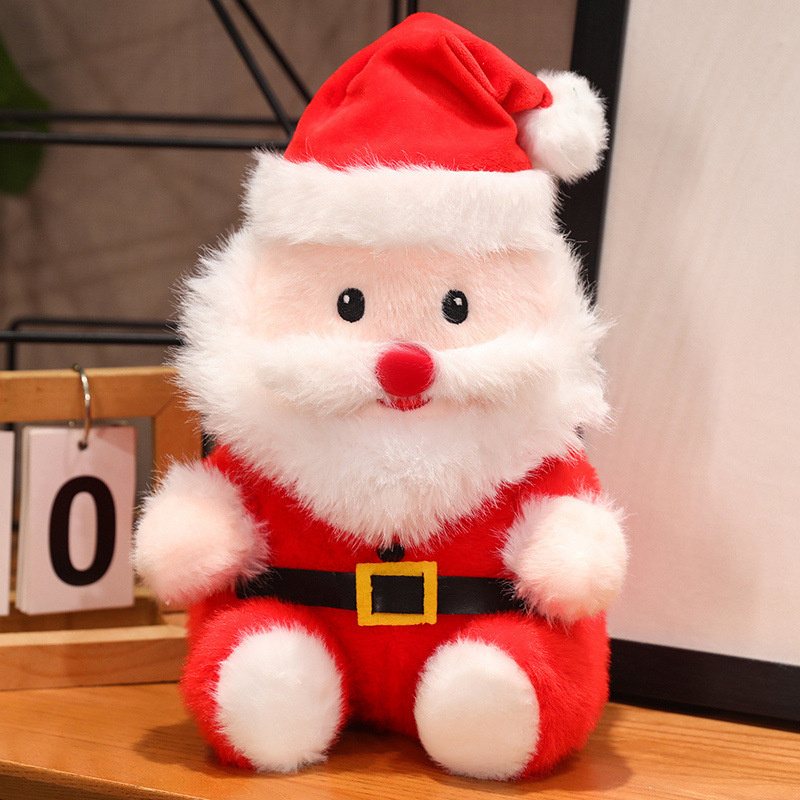 Papá Noel muñeca árbol de Navidad muñeca almohada juguetes de peluche muñeca alce niña regalos de Navidad
