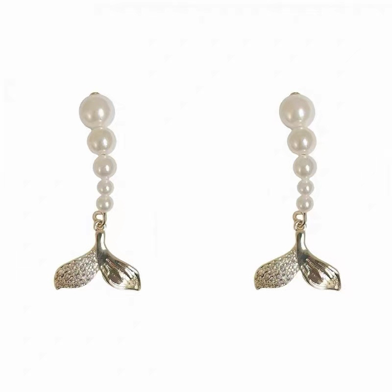 Cubic Zirconia And Pearl Stud Earrings, Delicate And Versatile For Work, Commute And Daily Wear. Hypoallergenic, Tarnish-resistant And Durable For Lon_voghion.com