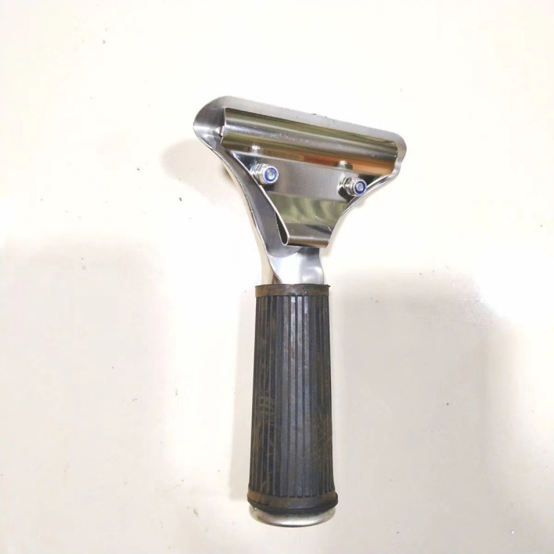 Stainless steel glass scraper handle wiper cleaning household window scraper window scraper telescopic artifact cleaner