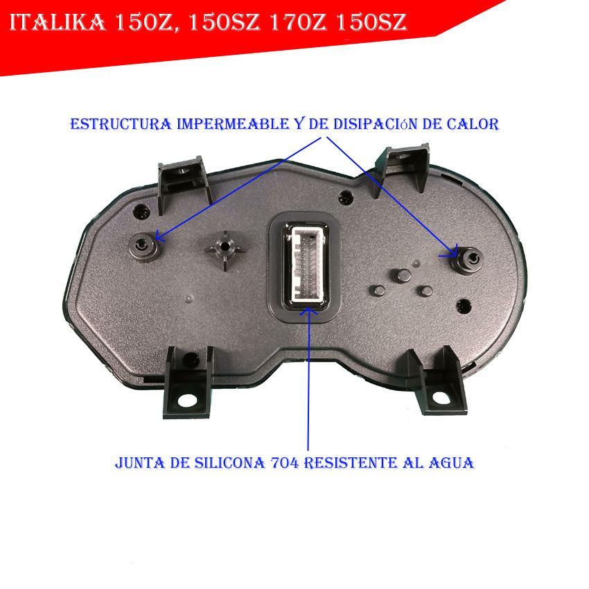 South America's Best-Selling Motorcycle Instrument Assembly Italika 150Z 150Sz 170Z Digital Speedometer