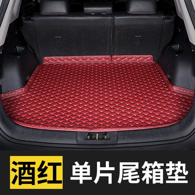 Trunk Mat hs5 Fully Surrounded – Trunk Mat - single-piece-trunkburgundy-please-note-the-model-year-when-placing-an-order