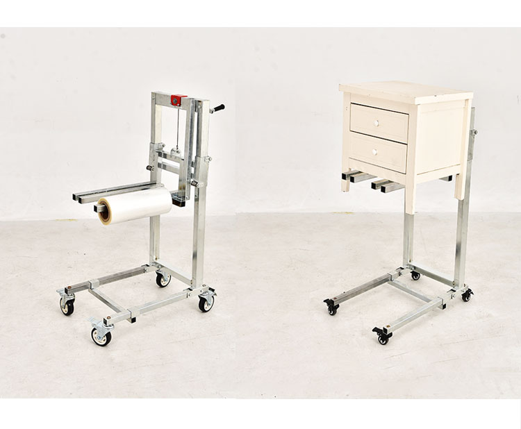 Manual Unloading and Lifting Forklift, Portable Folding Stacking Cart, Lightweight Household Wimalle