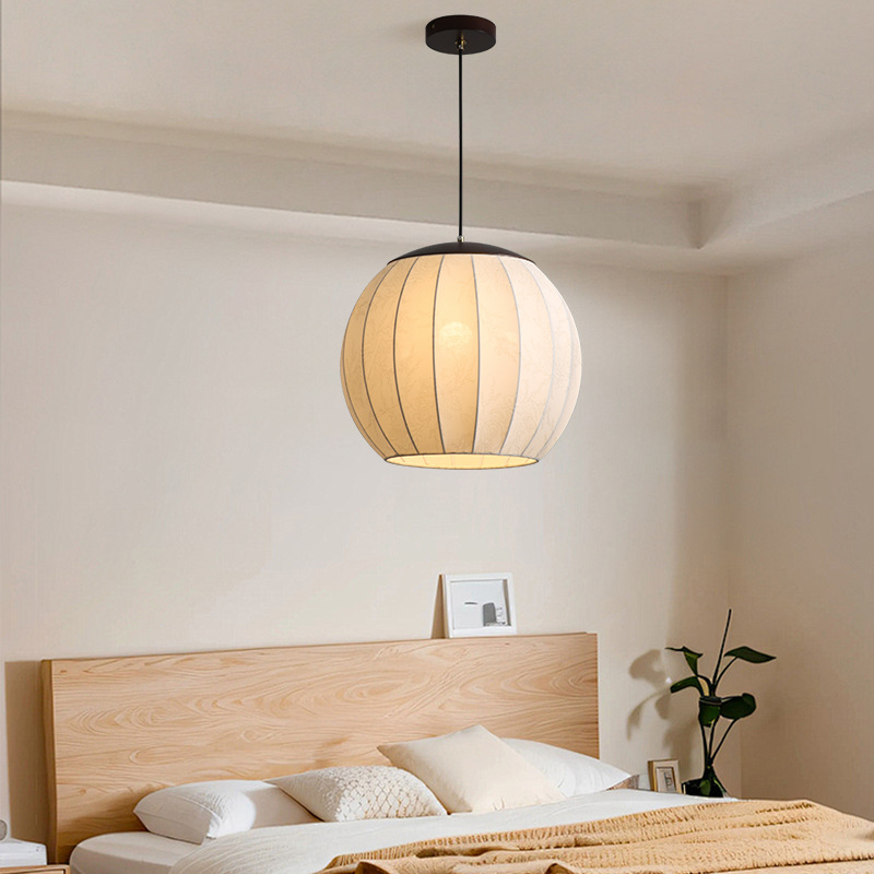 Araña de tela china, jaula, salón de té, club, vestíbulo, candelabro, restaurante personalizado, barra de estilo japonés, lámpara de casa de familia japonesa y coreana