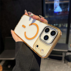 超薄冰透磁吸适用iPhone17PROMAX手机壳亚克力硬壳苹果17保护套16