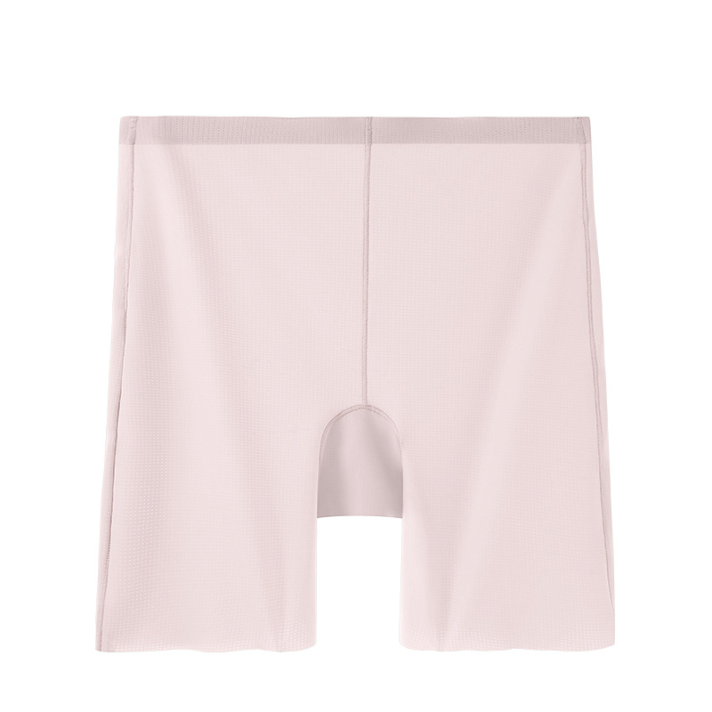 Pantalones de seguridad transpirables antideslumbrantes nueva ropa interior sin costuras de seda de hielo dos en uno pantalones de seguridad boxer para mujer