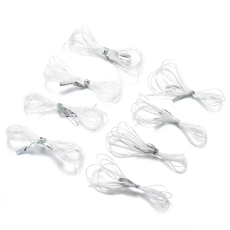 2米水晶弹力线串珠绳手工穿珠白色弹力珠宝线手链项链绳鱼线V186