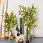 Крупномасштабный моделирование кактус столбец нордический моделирование комнатные украшение гостиная моделирование бамбук Листовое дерево комнатный карликовое дерево Зеленое растение