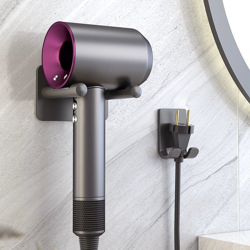 Dyson hair dryer bracket hanging rack setting rack free punching frame Laifen hair dryer wall hanging home fans