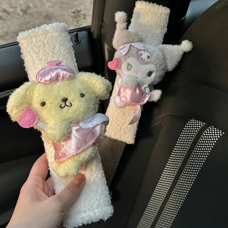Coolomi car seat belt shoulder protective cover cute car interior cool girl car accessories