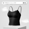 Black [cup integrated, no need to wear bra]