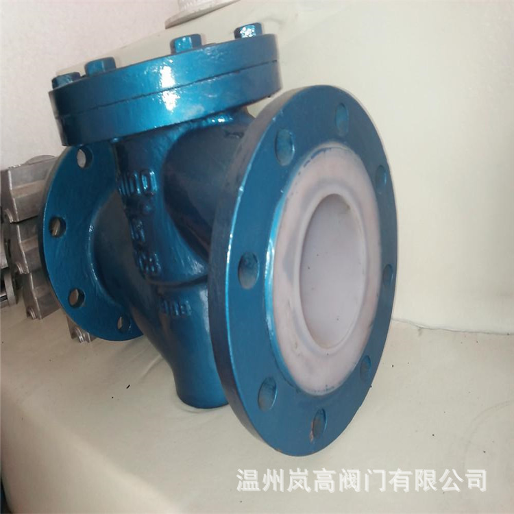 法兰连接 国标止回阀 衬氟止回阀 H41F46-16C DN300