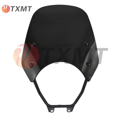 Modified Pig Head Cover Motorcycle front windshield